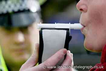 Woman double drink drive limit fell asleep in car