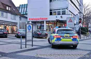 Banküberfall in Backnang 2019: Darum bittet die Polizei jetzt um Hinweise - Stuttgarter Nachrichten