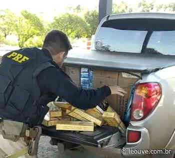 Cerca de 10 mil maços de cigarros contrabandeados são apreendidos em Soledade - Portal Leouve