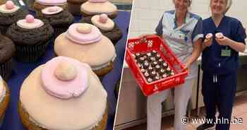 Vroedvrouwen trakteren op 'borstencupcakes' voor Week van de Borstvoeding - Het Laatste Nieuws