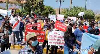 Lambayeque: Protestan por atraso en millonaria obra de Olmos - Diario Correo