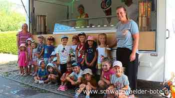 Eiskalte Überraschung: Drei Nagolder Kitas bekommen leckere Geschenke