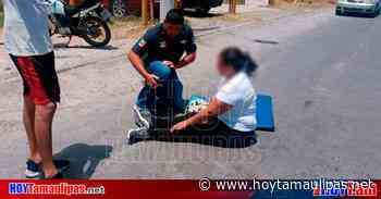 Accidente en Tamaulipas Motociclista arrolla a mujer en Matamoros - Hoy Tamaulipas