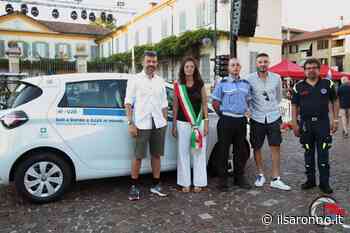 Solaro, inaugurato il nuovo mezzo elettrico e-vai - ilSaronno