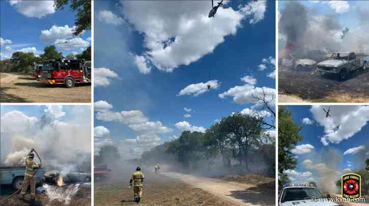 Fire burns 96 acres in Bastrop County
