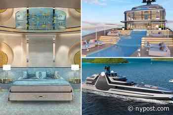 See inside $110M Cartier diamond-inspired superyacht 'Stella Del Stud' - New York Post