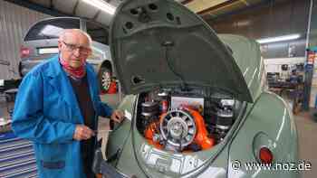 Pensionär restauriert alte Autos: Wie Hans Korte aus Werlte einem Käfer ein Porsche-Herz einsetzte - NOZ