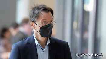 "Pandemie nicht in Sommerpause": Lauterbach verspricht Corona-Plan für Herbst - n-tv NACHRICHTEN