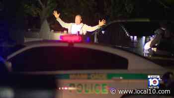 Man surrenders after large police presence responds to northwest Miami-Dade home - WPLG Local 10