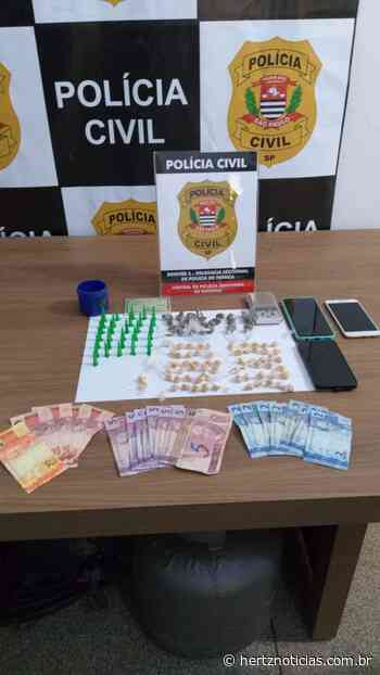 Homem é preso suspeito de tráfico de drogas em Batatais - hertznoticias.com.br