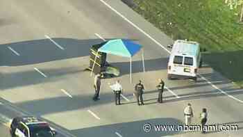 Person Killed After Being Struck by Truck Near Florida's Turnpike in Miramar