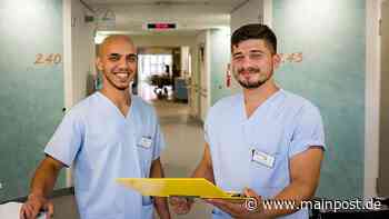 Erfolgsgeschichte am Krankenhaus St. Josef in Schweinfurt: Wie zwei junge Geflüchtete Pflegefachkräfte wurden - Main-Post