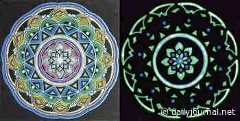 Glow up: Painter uses illuminating pigments to make transformational art - Daily Journal