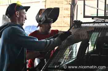 Barrières antichars, pare-chocs, réchauds... Quand un forgeron ukrainien contribue à l'effort de guerre