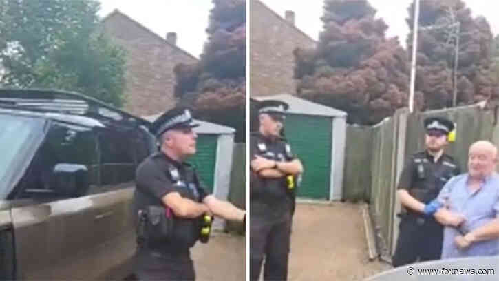 UK police say British Army veteran arrested because anti-LGBTQ social media post 'caused anxiety': video