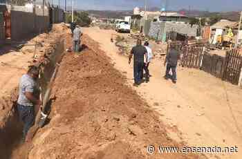 Avanza red de agua potable en Puesta del Sol 2 - Ensenada.net