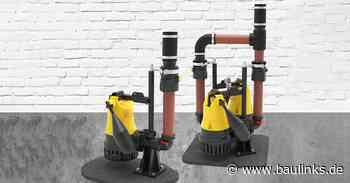 Jung Pumpen erleichtert Einbau von Schmutzwasserpumpen in Pumpenschächten