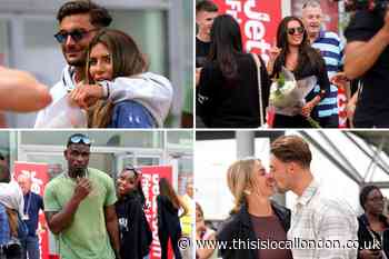 Love Island arrive home: ITV stars land in UK after summer of love