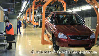 Wegen Sanktionen: Russischer Lada-Hersteller muss Stellen abbauen