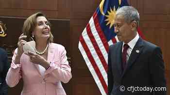 US Speaker Pelosi arrives in Taiwan, raising China tensions - CFJC Today Kamloops