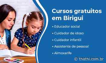 Birigui tem 175 vagas abertas para cinco cursos gratuitos em parceria com Senac de Araçatuba - Portal Thathi