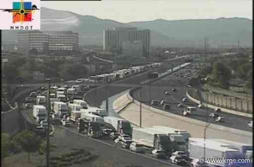 I-40 westbound at Carlisle closed, one dead