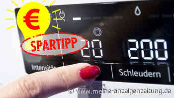 Mit dem richtigen Schleudergang Ihrer Waschmaschine Geld sparen