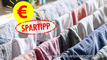 Sparen Sie jede Menge Strom und Geld mit einem Wäscheständer