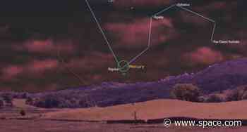 See Mercury shine close to Leo's brightest star Regulus tonight