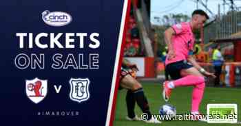 Dundee Tickets on sale - Raith Rovers