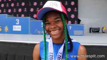 Allyria McBride Proud Of 400mH Gold At AAU | AAU Junior Olympics Games - MileSplit