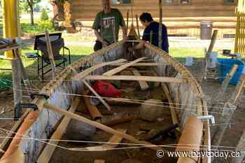 Paddling the Gift to Ottawa for Truth and Reconciliation Day - BayToday.ca