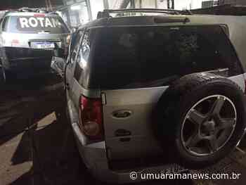Carro roubado em Santa Isabel do Ivaí é recuperado em Maria Helena - Umuarama News