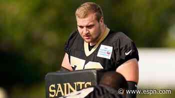 Saints rookie booted after another practice fracas