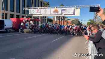 Saskatoon cyclist begins the next chapter in Europe - Global News