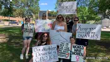 March held in Saskatoon to support Americans who lost access to abortion - CBC.ca