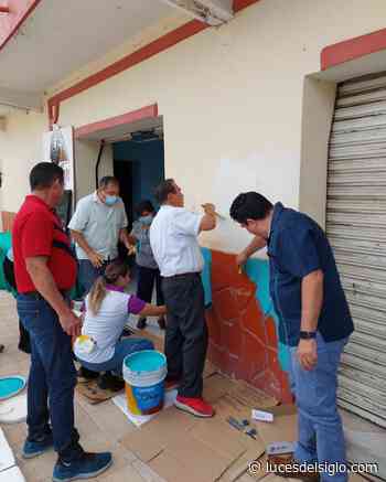 Dan una 'manita' a imagen urbana de Bacalar – Luces del Siglo - Luces del Siglo