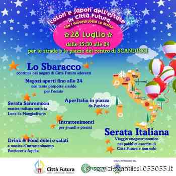 Negozi aperti dopo cena, Sbaracco, iniziative: giovedì 28.7 sesto appuntamento con i Giovedì sotto le stelle - Comune di Scandicci