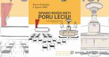 “Poru leciu!”: commedia in piazza Rocca Sinibalda - Rieti Life