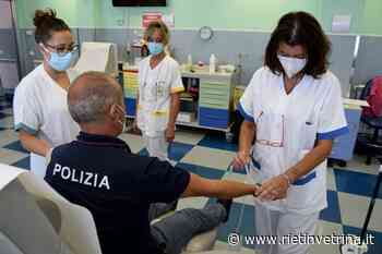 Carenza sangue, anche i poliziotti di Rieti donano - Rietinvetrina