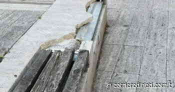 Rieti, piazze Mazzini e Oberdan danneggiate dagli skaters e nel degrado - Corriere di Rieti