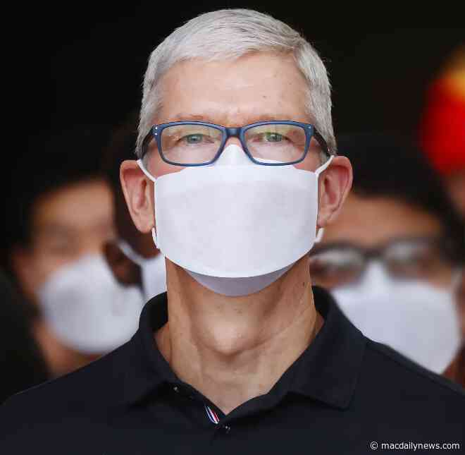 Apple drops face mask requirements for most of its corporate workers
