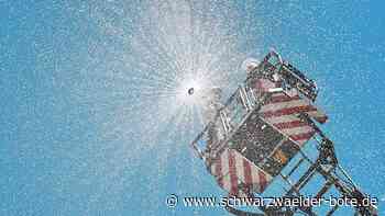 Mini-Schramberg - Kühles Nass sprudelt aus 20 Metern Höhe herab - Schwarzwälder Bote