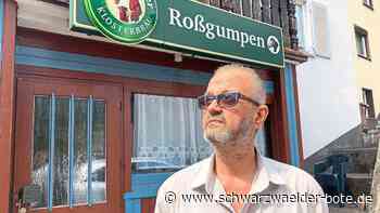 Gastronomie in Schramberg - Roßgumpen dicht – ehrliche Kneipe ist nun geschlossen - Schwarzwälder Bote