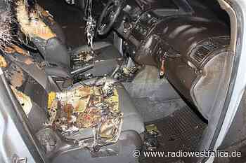 Auto und Müllcontainer brennen in Minden - möglicherweise Brandstiftung - Radio Westfalica