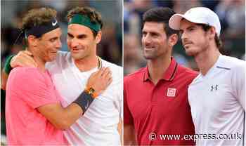 Roger Federer, Rafael Nadal, Novak Djokovic and Andy Murray have new Laver Cup opponent - Express