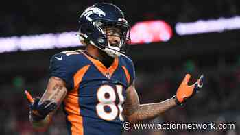 Jerry Jeudy, Courtland Sutton & Albert Okwuegbunam Fantasy Football Analysis Following Tim Patrick Injury - The Action Network