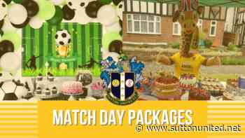 Matchday Packages - News - Sutton United