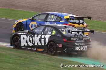 BTCC Knockhill: Hill wins Race 1 after thrilling Sutton fight - Motorsport.com