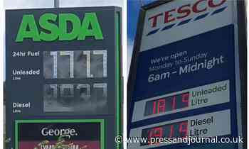 Huge 10p petrol price difference between Asda and Tesco just a mile apart could cost you £6 more to fill up - The Press & Journal